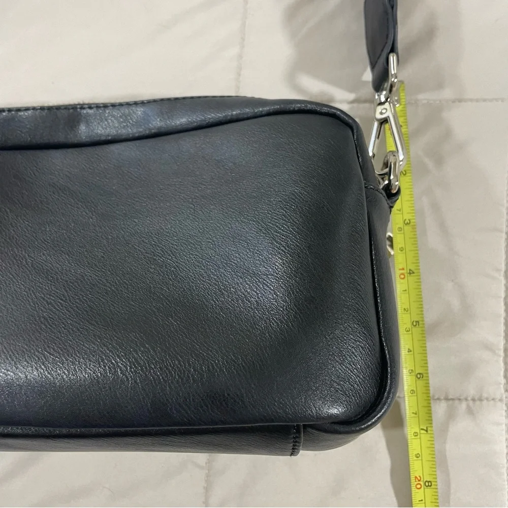 S-ZONE Black Crossbody Bag